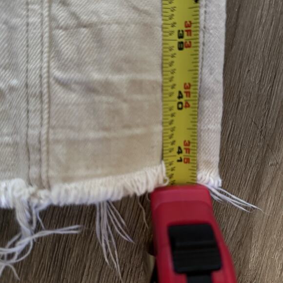 Isabel Marant Étoile Beige High-Rise Utility Cargo Pants RawHem Women FR 38 US 6 - Picture 14 of 16